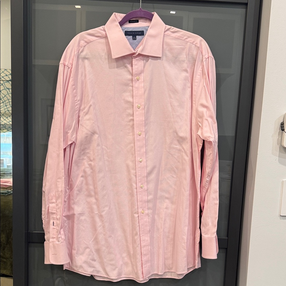 Tommy Hilfiger Light Pink Dress Shirt
